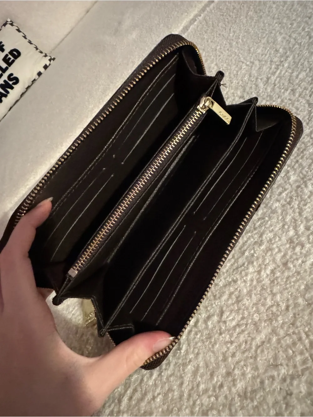 Brown Monogram Parrot Zip Wallet